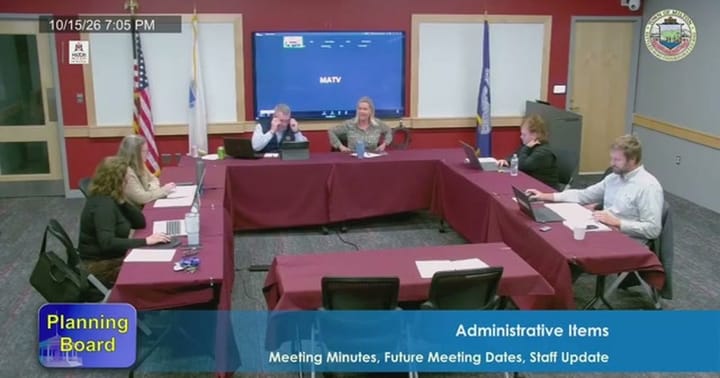 From the Planning Board