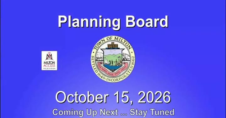 From the Planning Board